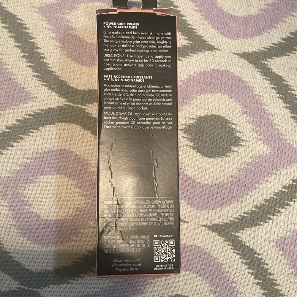 e.l.f. Power grip primer 4% niacinamide clear gel primer .8 fl Oz (24ml) new - Picture 2 of 3